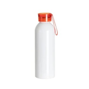 Μπουκάλι Αλουμινίου 750ml Λευκό-Κόκκινο