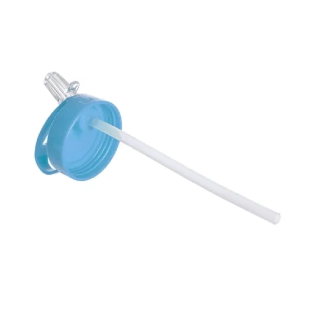 Μπουκάλι Αλουμινίου 600ml Λευκό-Γαλάζιο