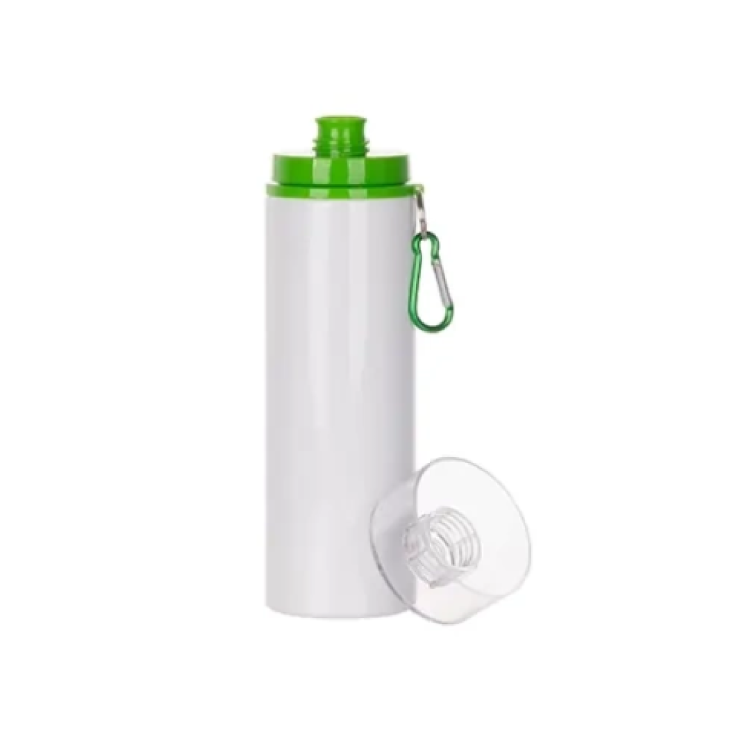 Μπουκάλι Αλουμινίου 850ml Λευκό-Πράσινο