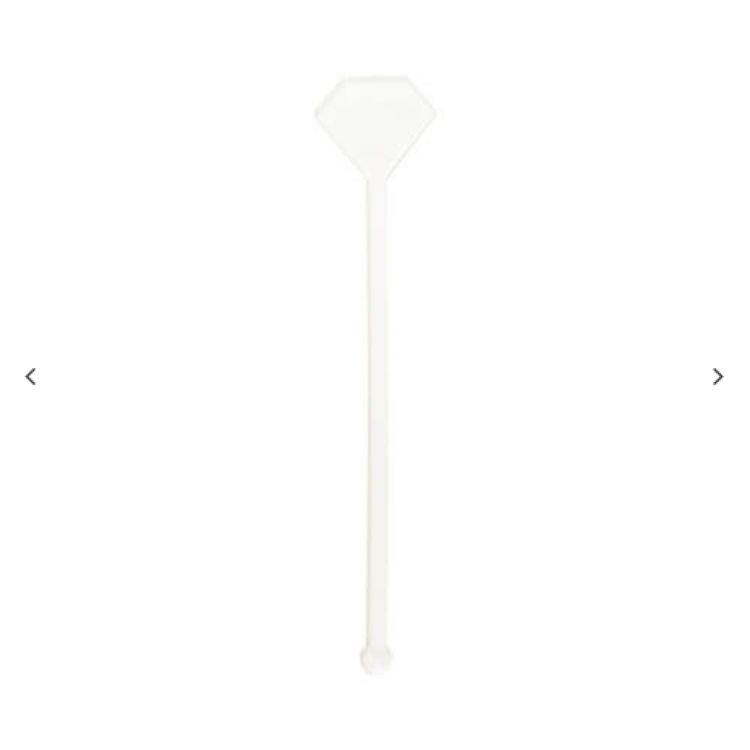 Sub Acrylic Drink Stirrers (3*14.5*0.4cm, Diamond Shape)