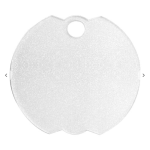 Ακρυλικό γκλίτερ ετικέτα ονόματος για 40oz Stanley ποτήρι θερμός (8,8 × 8,2 × 0,4 cm, Bud σχήμα)