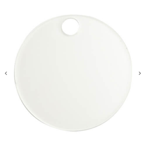 Ακρυλική ετικέτα ονόματος για 40oz Stanley ποτήρι θερμός (φ8 × 0,4 cm, στρογγυλό σχήμα)
