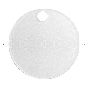 Ακρυλικό γκλίτερ ετικέτα ονόματος για 40oz Stanley ποτήρι θερμός (φ8 × 0,4 cm, στρογγυλό σχήμα)