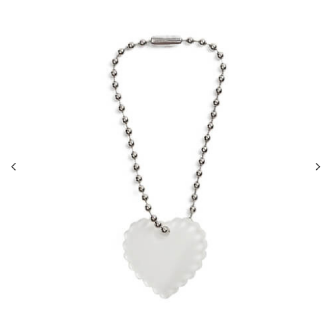 Acrylic Name Tag Ornament για Stanley Ποτήρι θερμός(2.4*2.5*0.2cm, Lace Heart shape)