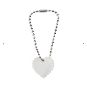 Acrylic Name Tag Ornament για Stanley Ποτήρι θερμός(2.4*2.5*0.2cm, Lace Heart shape)