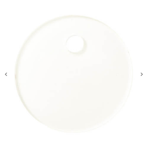 Ακρυλική ετικέτα ονόματος (φ8 × 0,4 cm, στρογγυλό σχήμα)