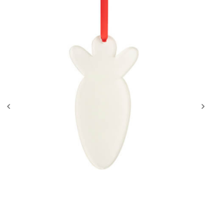 Acrylic Easter Carrot Ornament (6.5*12.5*0.4cm)