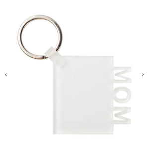Acrylic μπρελόκ για sublimation keys – Mom