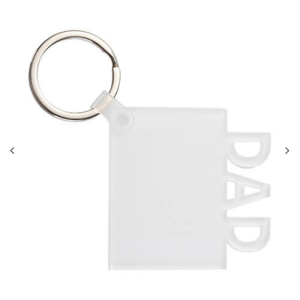 Acrylic μπρελόκ για sublimation keys – Dad