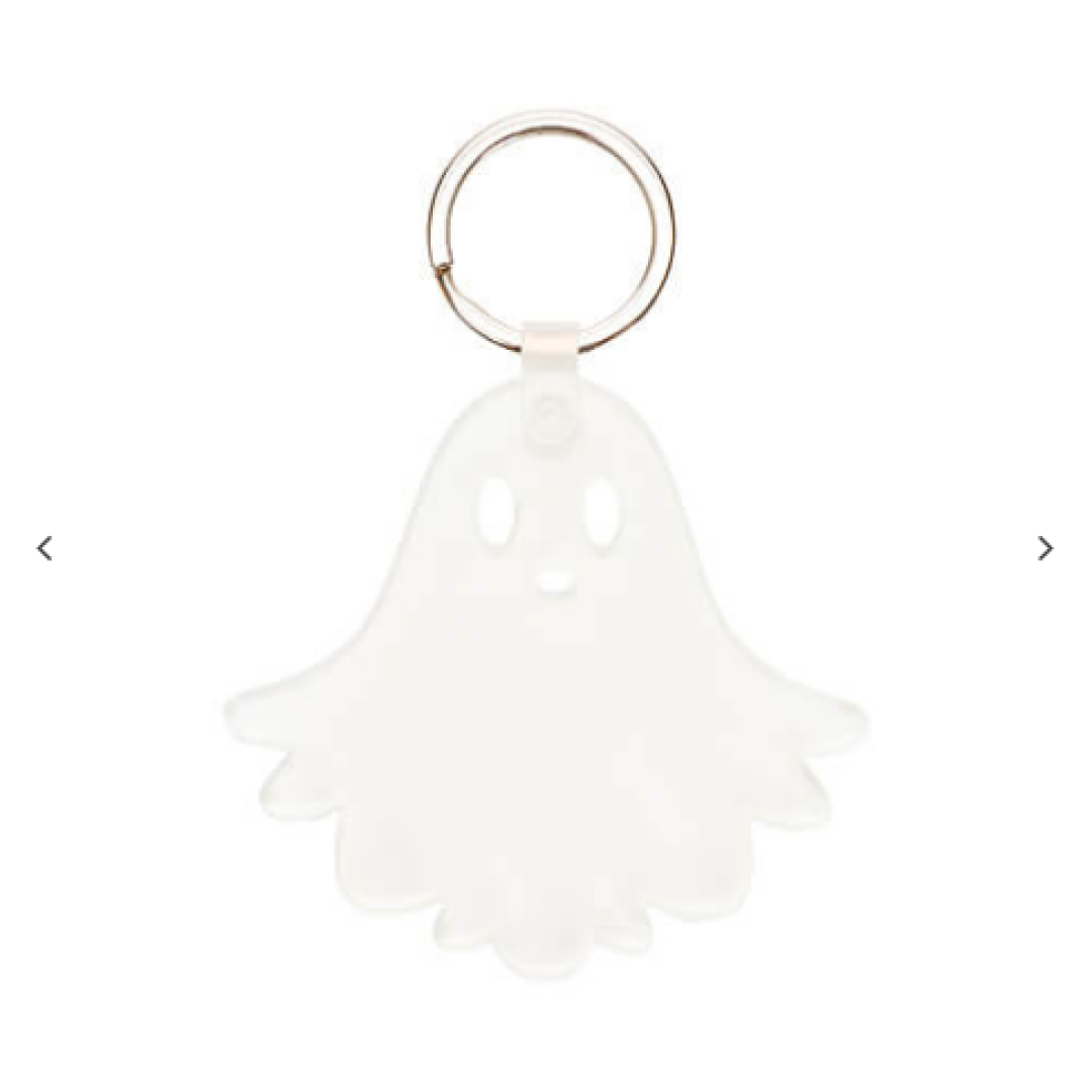 Acrylic Keyring (Halloween Ghost Shape)