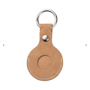 Leather key ring / AirTag θήκη για sublimation – Brown
