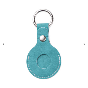 Leather key ring / AirTag θήκη για sublimation – green