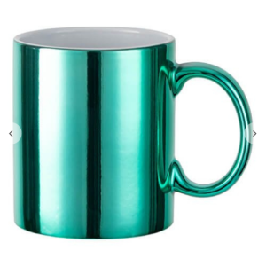 Κούπα 330 ml plated για sublimation – green