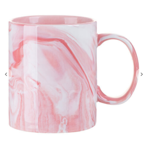 Κούπα 330 ml για sublimation – pink marble