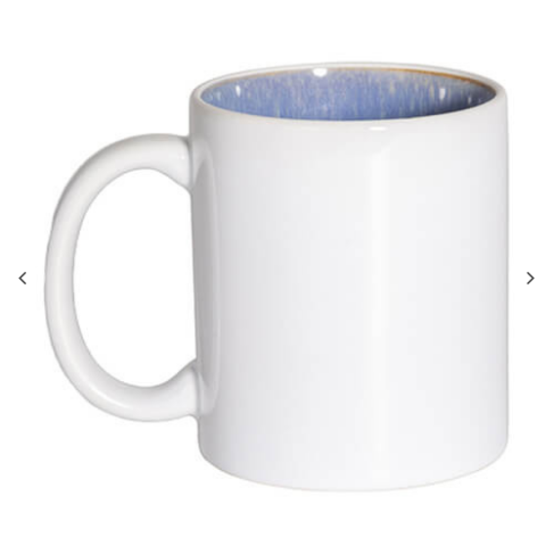 11oz Two-Tone Kiln-changed Color Κούπα (Light Μπλε)