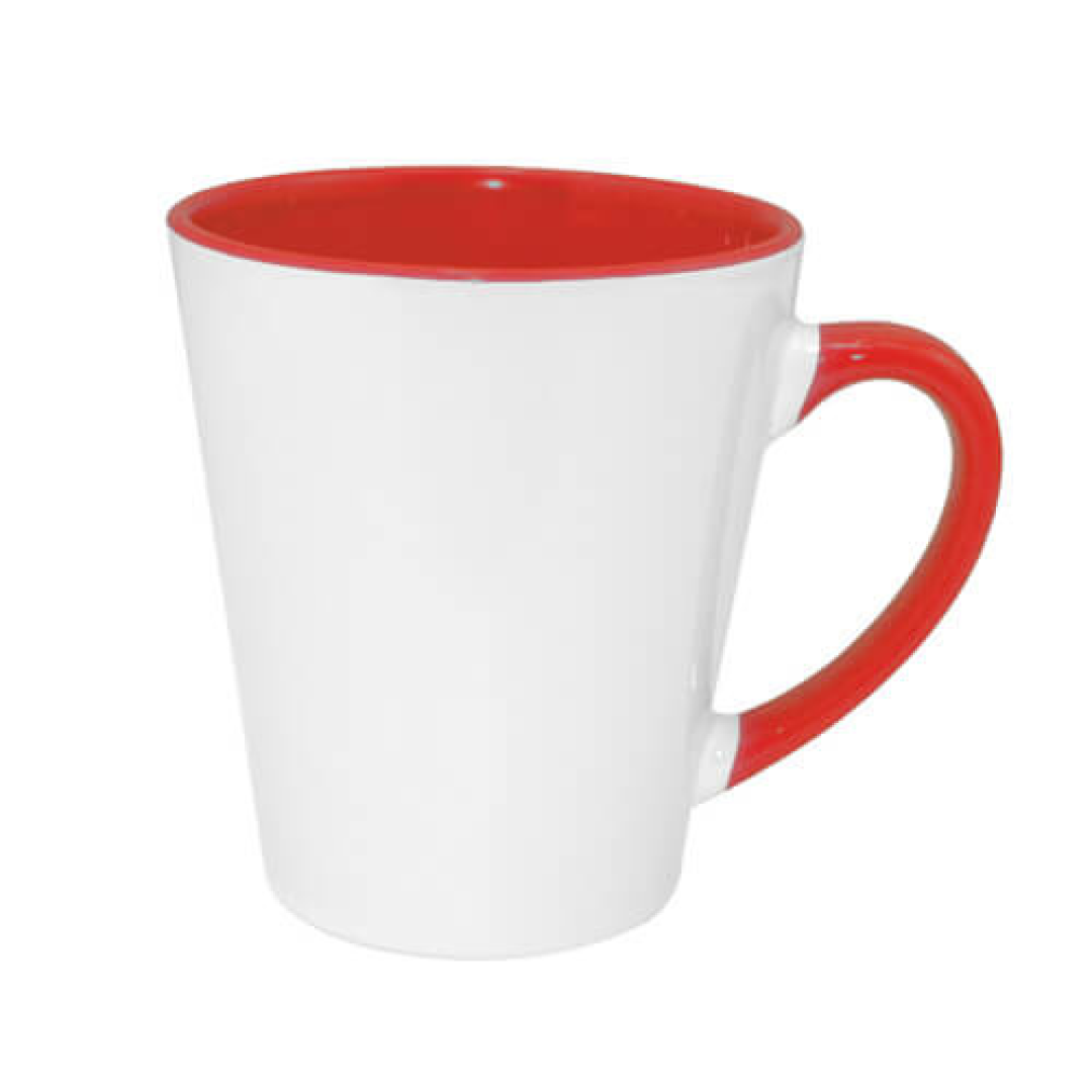 ΜΙΚΡΗ ΚΟΥΠΑ LATTE 300 ML - ΕΣΩΤΕΡΙΚΟ ΚΟΚΚΙΝΗ