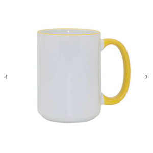 Κούπα MAX A+ 450 ml με κίτρινο λαβή