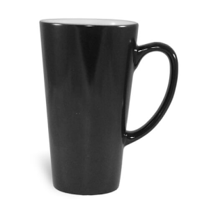 Μεγάλο κούπα latte μαγική μαύρο