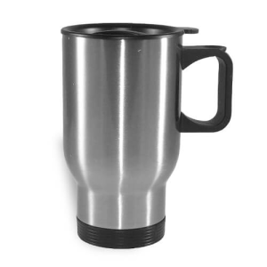 Ανοξείδωτο ατσάλι κούπα 450 ml ασημί