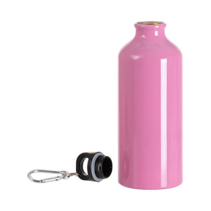 Αλουμίνιο μπουκάλι νερού (ροζ) 20oz/600 ml
