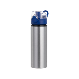 ΑΣΗΜΙ ΜΕΤΑΛΛΙΚΟ ΜΠΟΥΚΑΛΙ 750ML - ΜΠΛΕ ΚΑΠΑΚΙ