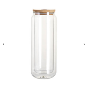 Γυάλινη κούπα με double walls για εκτύπωση εξάχνωσης 450 ml