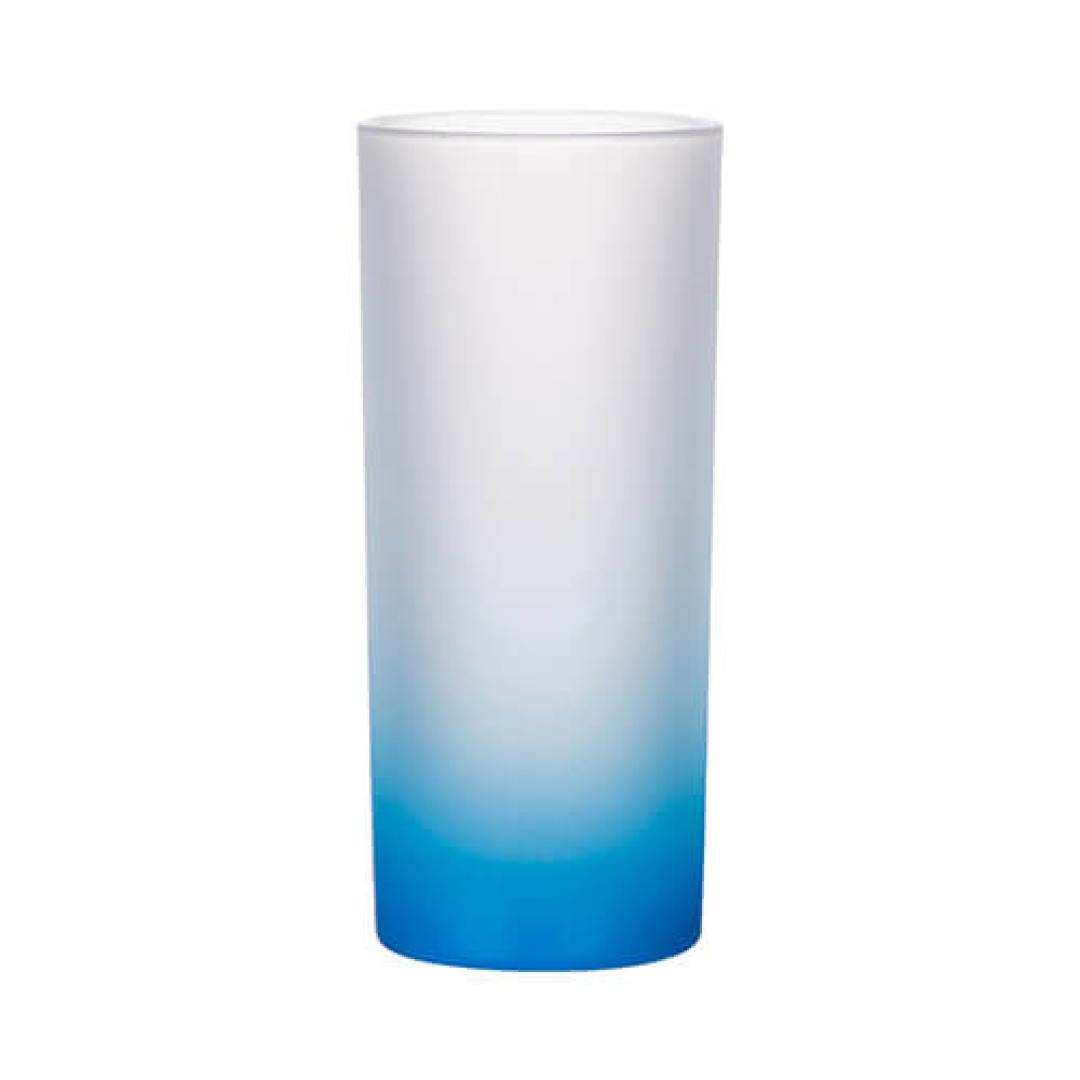 ΓΥΑΛΙΝΟ ΠΟΤΗΡΙ ΜΕ ΓΑΛΑΖΙΟ ΠΑΤΟ - 200ML