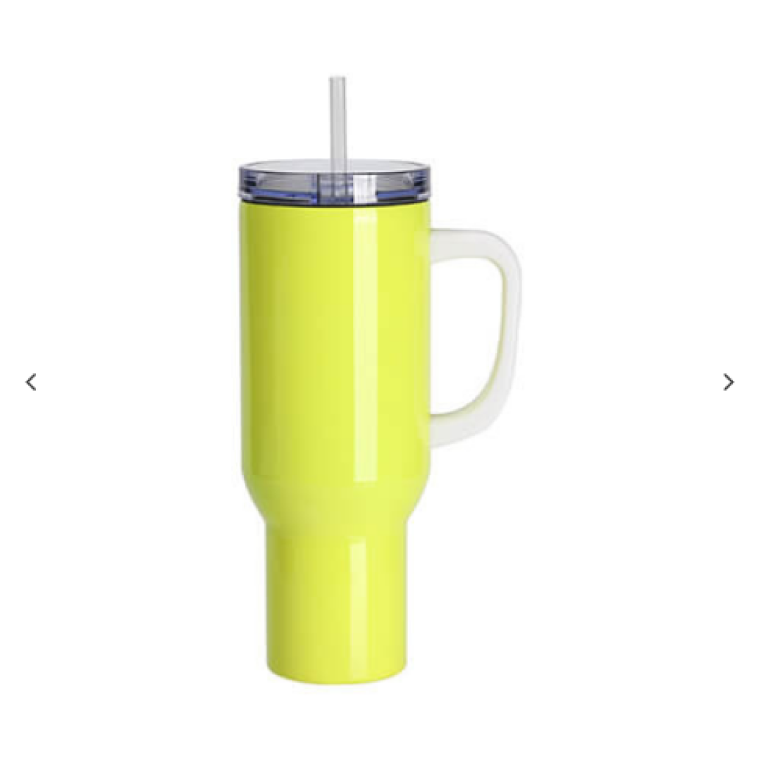 ΚΙΤΡΙΝΟ ΝΕΟΝ ΘΕΡΜΟΣ ΤΑΞΙΔΙΟΥ 1200ml ΜΕ ΚΑΛΑΜΑΚΙ