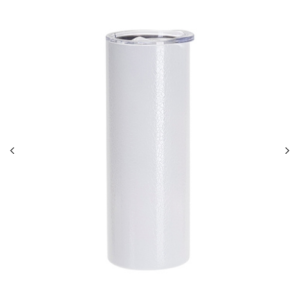 Crackle Finish ανοξείδωτο ατσάλι Skinny ποτήρι θερμός (λευκό) 20oz/600 ml