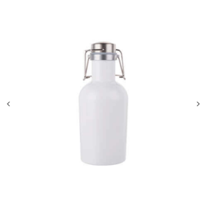 Κούπα – 1000 ml ποτήρι θερμός από ανοξείδωτο ατσάλι για εκτύπωση εξάχνωσης – λευκό