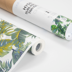 Craft Express hydrosublimation foil – Green Tropic Leaves