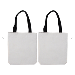 Σετ 2 λινό shopping bags για εκτύπωση