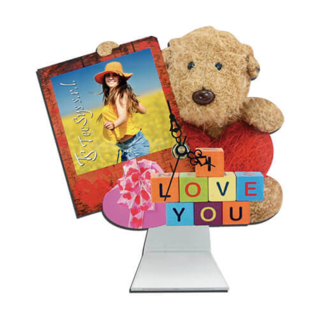 MDF ΡΟΛΟΙ ΜΕ ΒΑΣΗ BEAR 19,5X16CM