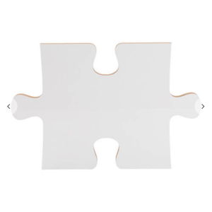 Hardboard παζλ πλαίσιο (17,7 × 26,6 cm)
