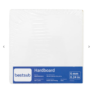 Eco MDF πλακέτα δείγμα 2PK (20 × 20 × 0,6 cm)