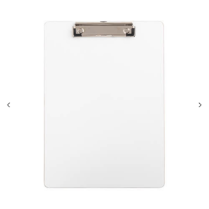 HB Clipboard με επίπεδη κλιπ 9x12.5inch/22,8 × 31,8 cm (Single Side)