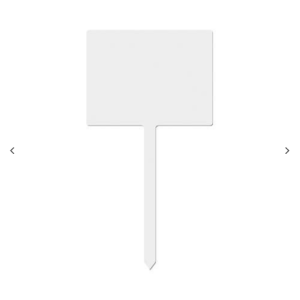 HB κήπου Stake (ορθογώνιο, 9 × 17 cm)