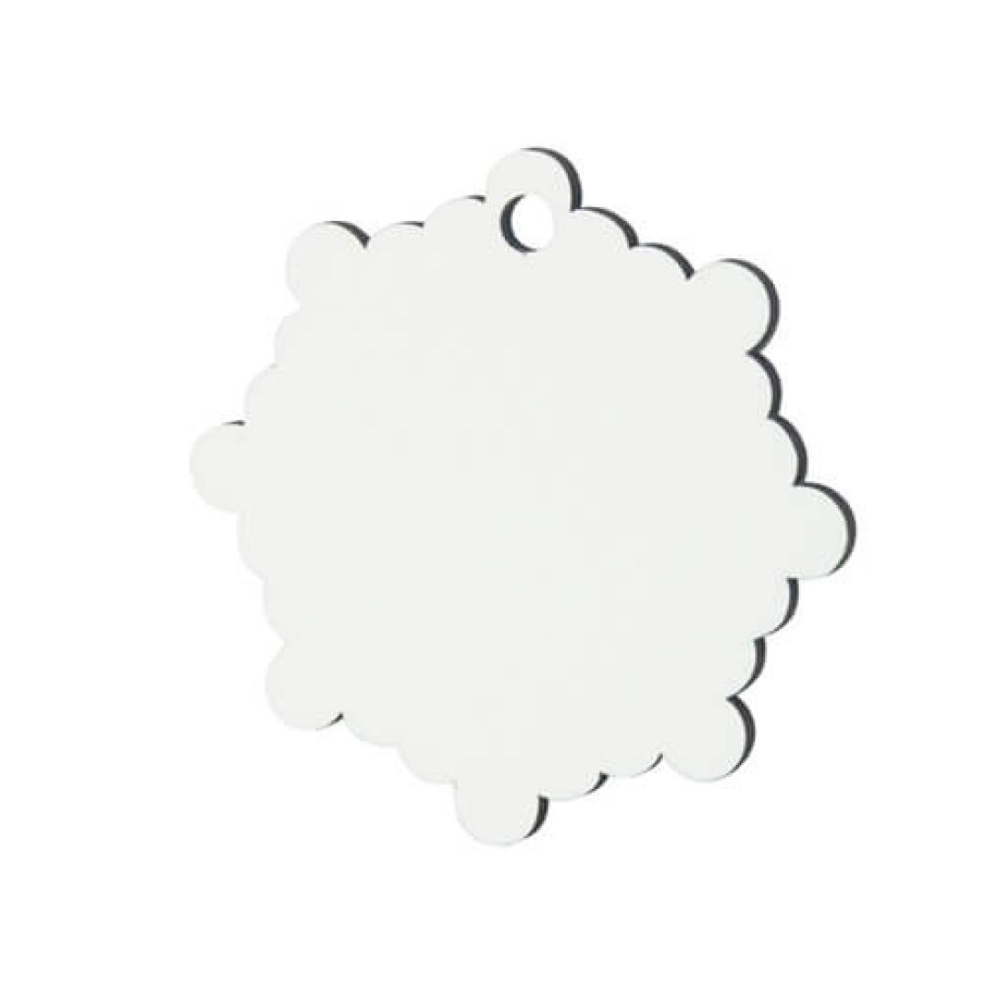 MDF ΣΤΟΛΙΔΙ ΧΙΟΝΙ 7,5X7,5CM