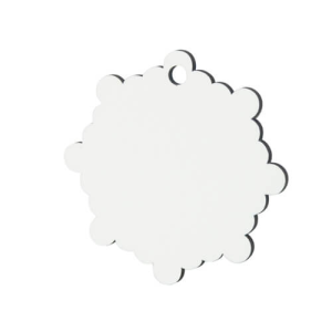 MDF ΣΤΟΛΙΔΙ ΧΙΟΝΙ 7,5X7,5CM