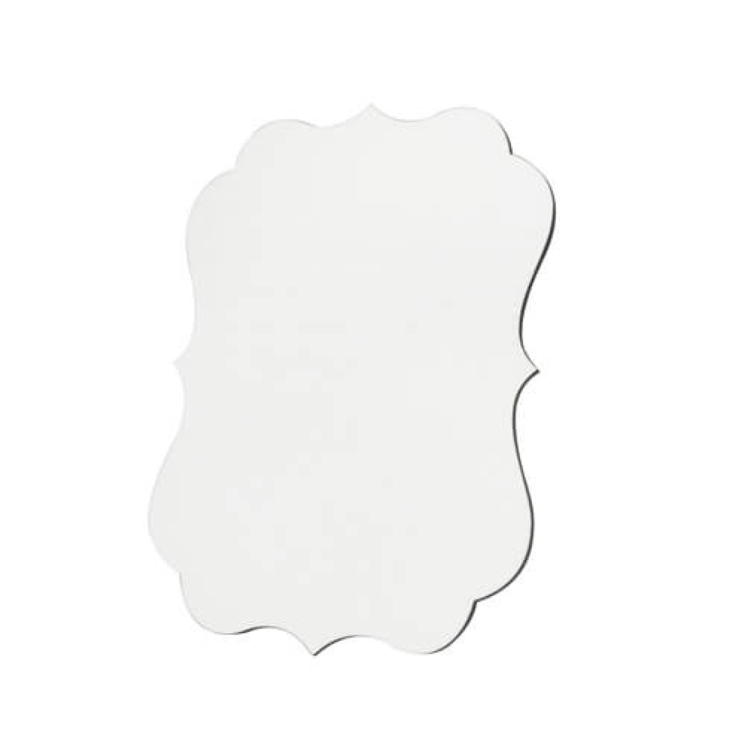 MDF ΚΟΡΝΙΖΑ 14X14CM ΜΕ ΣΧΕΔΙΟ ΛΟΥΛΟΥΔΙ