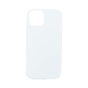 3D glossy λευκό iPhone 14 Plus θήκη για sublimation