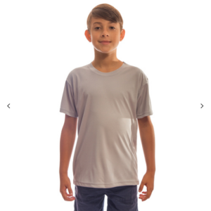 Youth Solar Short Sleeve – Athletic Γκρι μέγεθος L