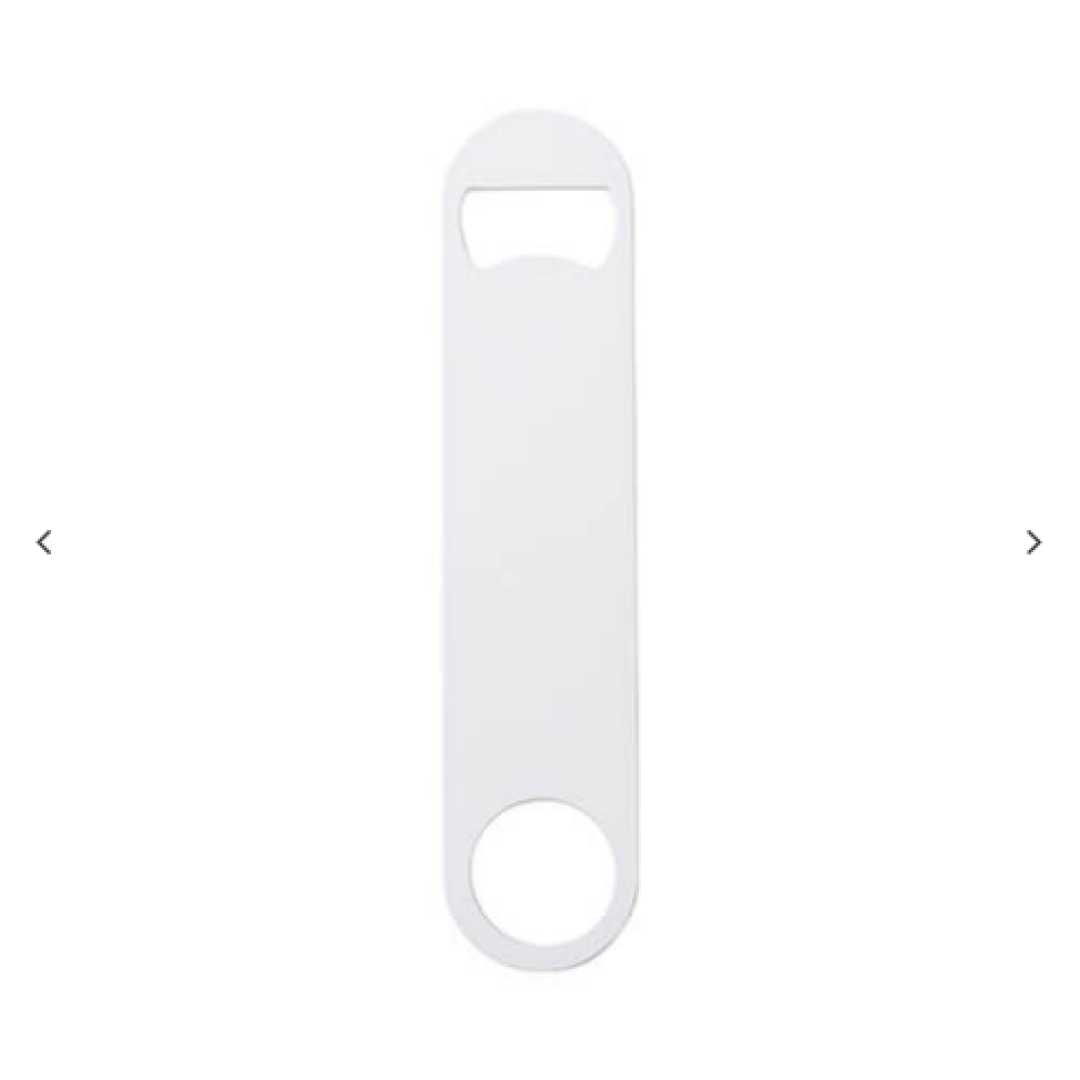 4 x 17.8 cm μπουκάλι opener για sublimation – λευκό