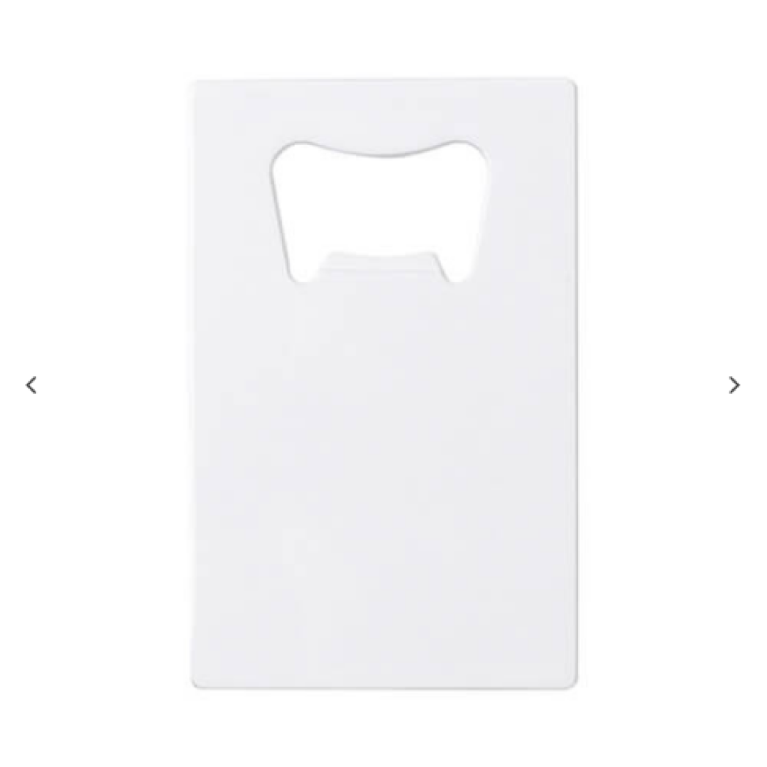 5,3 x 8,5 cm μπουκάλι opener για sublimation – λευκό