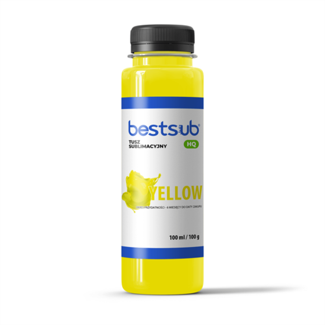 ΜΕΛΑΝΙ SUBLIMATION YELLOW 100ML HQ SERIES