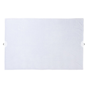Minky blanket 152 x 102 cm για sublimation – λευκό