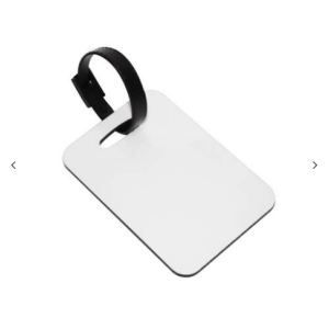 MDF luggage tag
