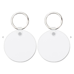 Double-sided MDF μπρελόκ για sublimation – circle