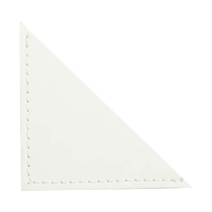 Εξάχνωσης PU δέρμα Bookmark (6 × 6 × 0,1 cm, λευκό)