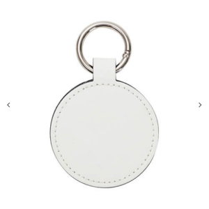 Sublimation PU Handbag Magnetic Hat Clip(6.2*9.8cm,round)
